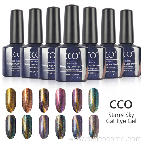 high-quality starry sky cat eye organic nail products wholesale